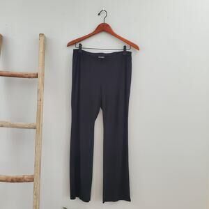 J. Jill Wearever Collection Black Casual Boot Leg Pants Size SP